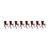 Set of 8 chairs Galvanitas