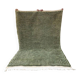 Handwoven natural wool rug, size 140/260 cm.
