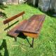 School desk desk early XX th