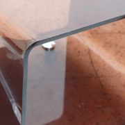 Table plexiglass magazine rack and range Michel Dumas for Roche Bobois vintage vinyl