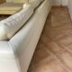 Roche bobois leather corner sofa