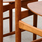 Borge Mogensen Pair of 122 Dining Chairs for Soborg Denmark 1951