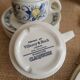 Set of 4 Villeroy & Boch cups and saucers - vintage