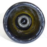 Blown glass bottle 19th limonade gazeuse g.coulloudon a gueret