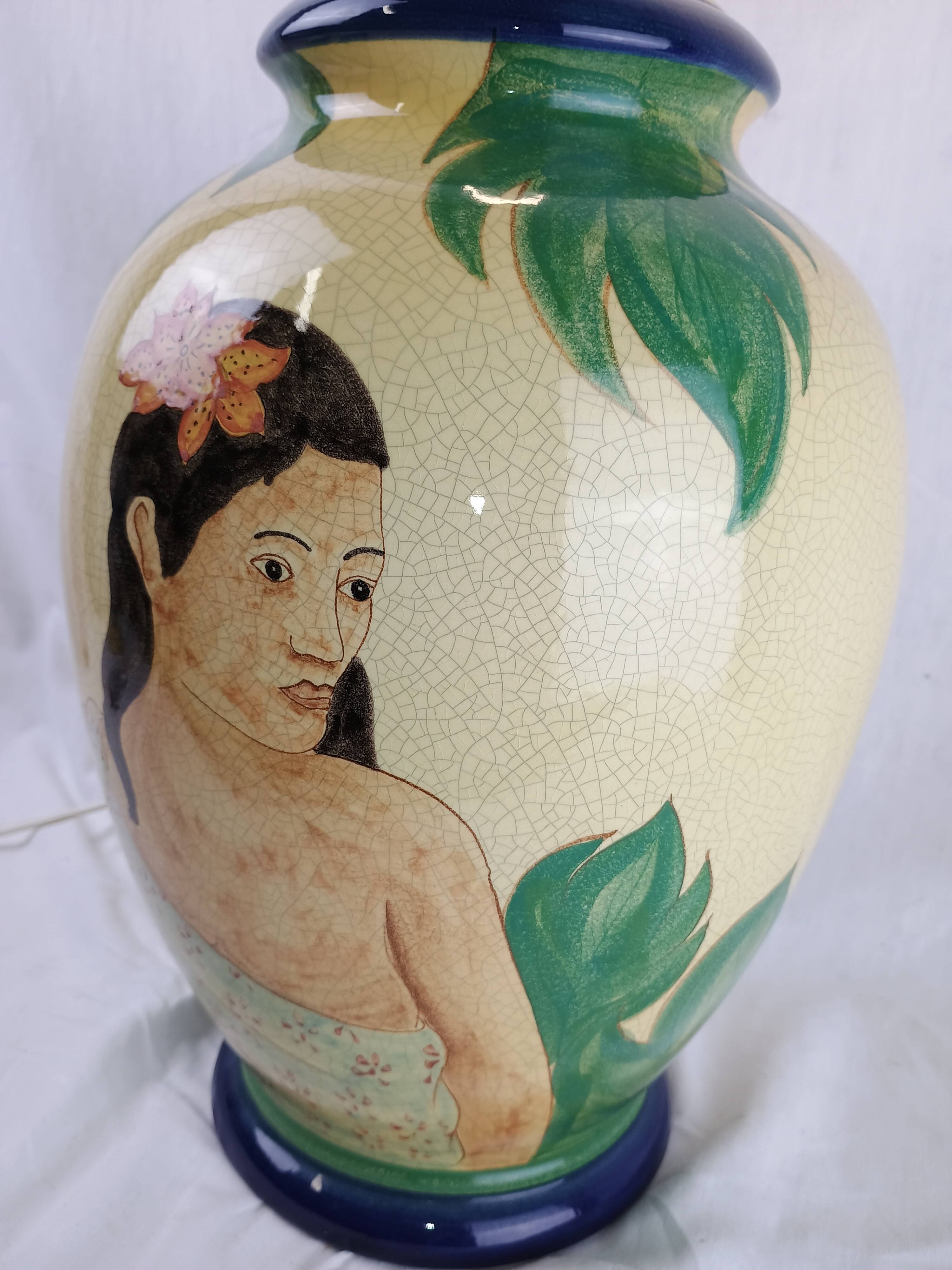 "Van Gogh" lamp signed Louis Drimmer, French design from the 1970s.