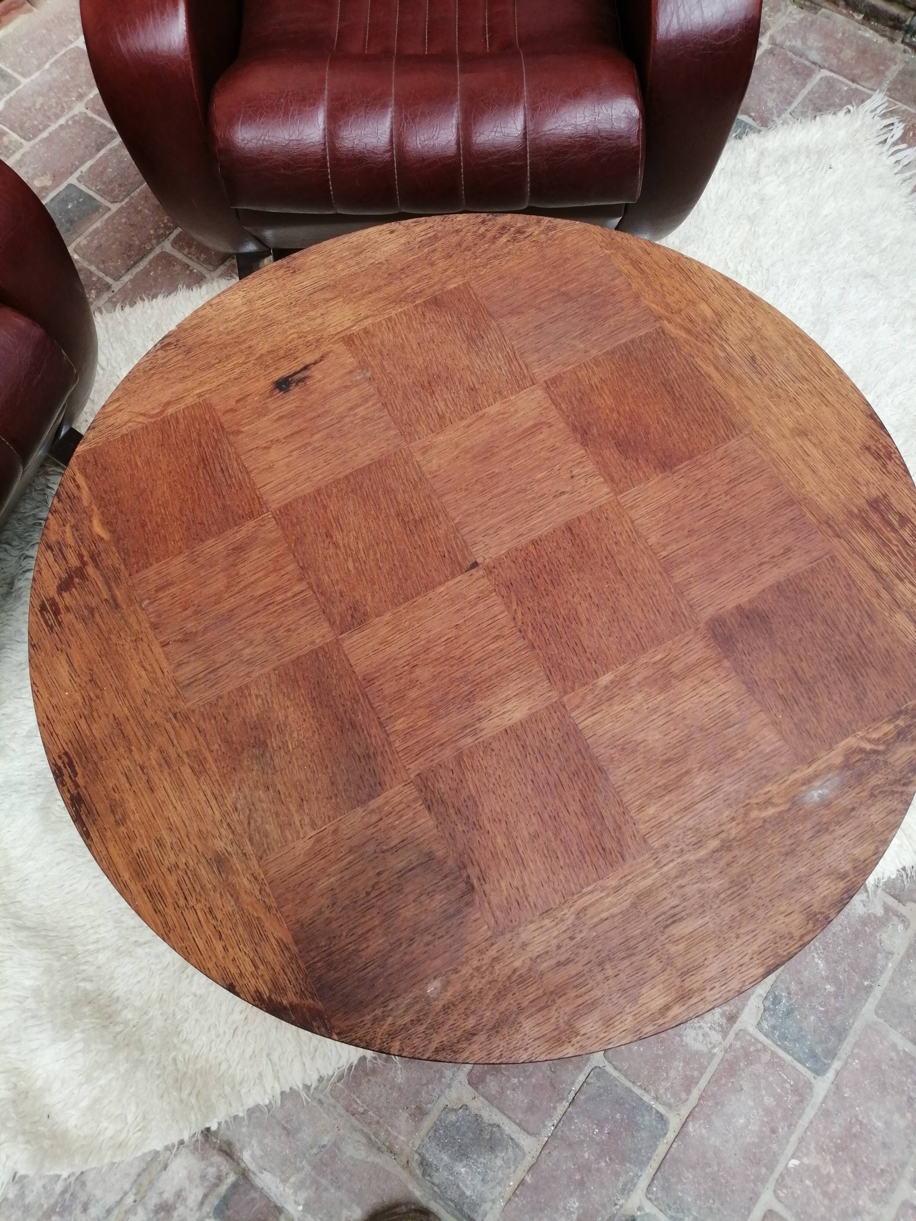 Vintage art deco style gueridon table