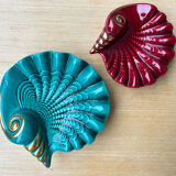 Empty pockets of vallauris shells