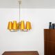 Large Brass Chandelier by Rupert Nikoll