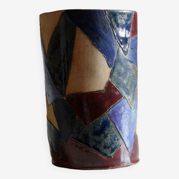 Ceramic vase "Harlequin"