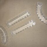 Antique crystal runner or centerpiece