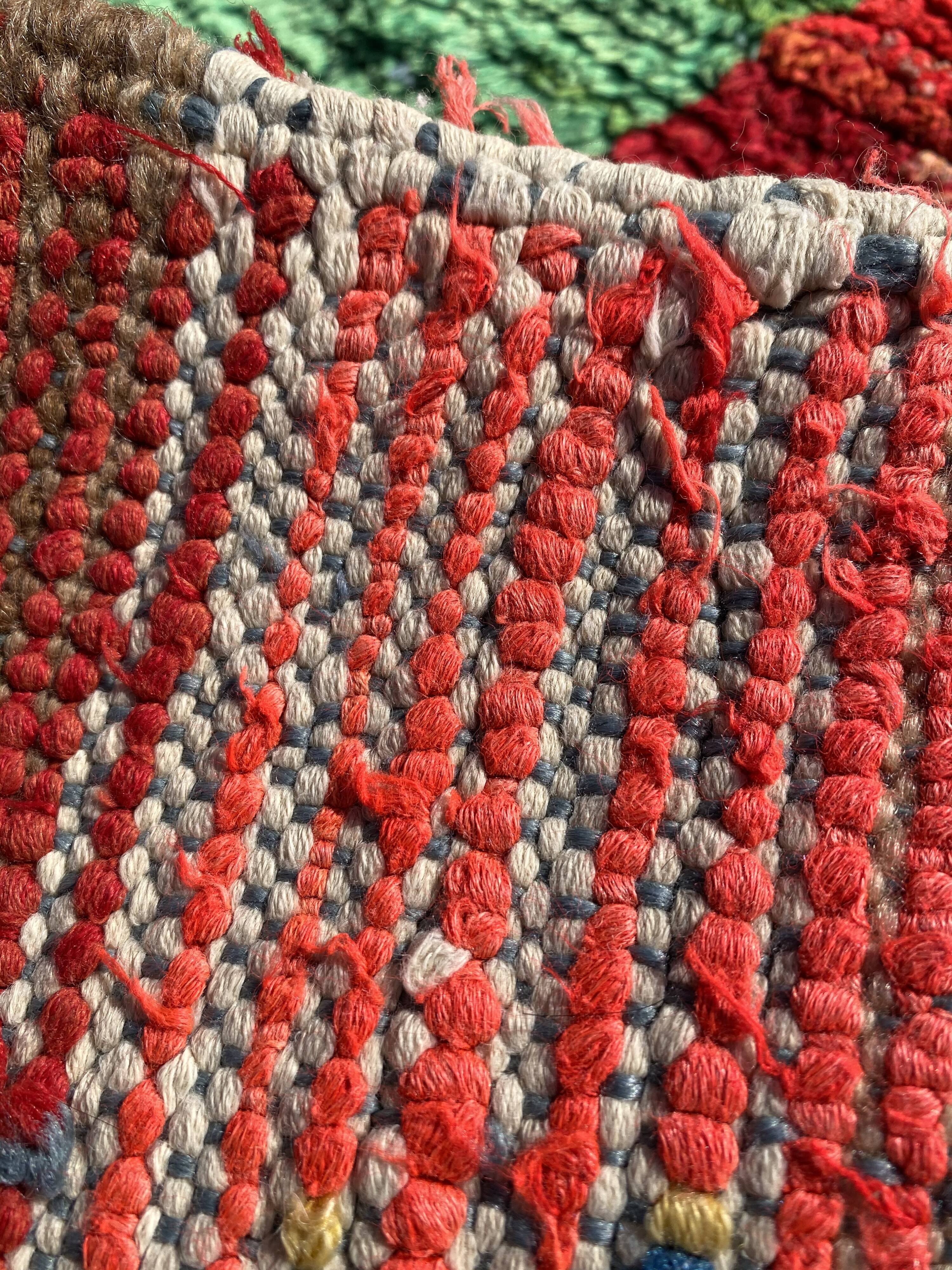 Tapis berbere boucherouite 105x260 cm