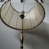 Brass floor lamp