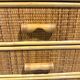 Rattan chest of drawers bedside table 1980’s