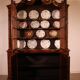 Dutch marquetry display case circa 1800