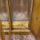 19th-century Victorian wardrobe in light mahogany - dismountable
