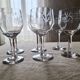 6 stemmed glasses