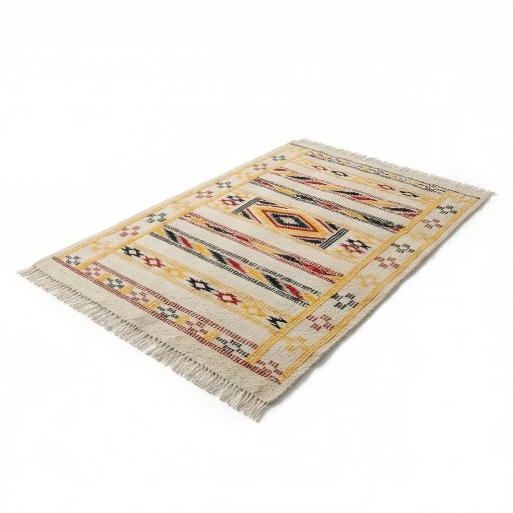 Small Moroccan kilim rug 65x100 cm