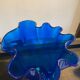 Duo of handkerchief vases in glass paste 70s-80s