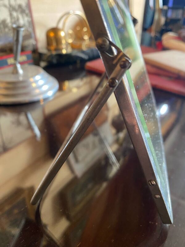 Miroir de barbier biseauté