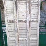 Ancient wooden shutter