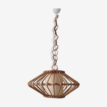 Vintage rattan hanging