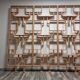 3 screens by Ludvik Volak for Drevopodnik Holesov, 1950s
