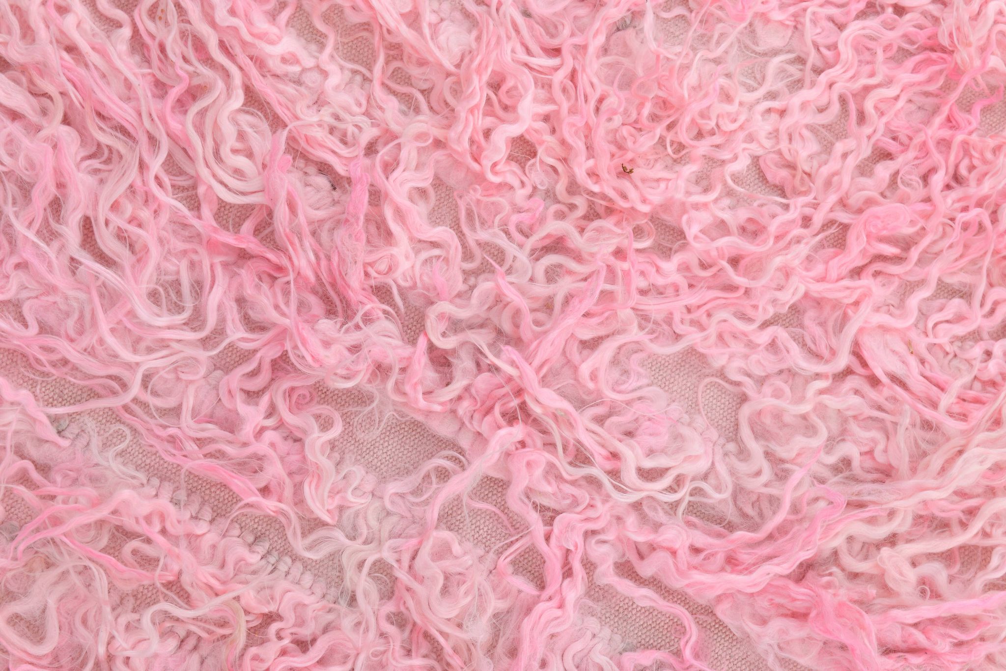 Tapis runeur rose vintage 98x314cm