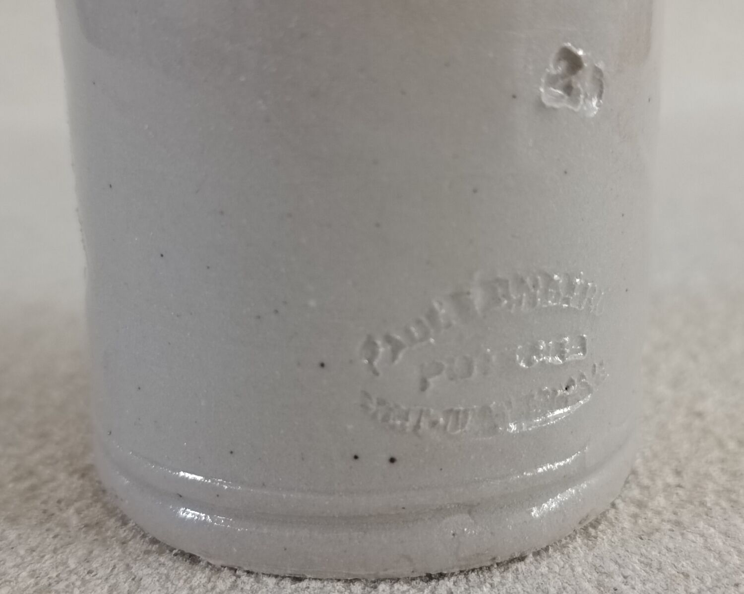 Bouteille en grès
