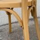 Paire de chaises bistrot Baumann patine vintage