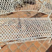 Banc de jardin en fer