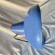 Lampe en métal bleu, 1960