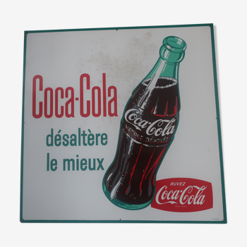 Plaque Coca-Cola ancienne vintage