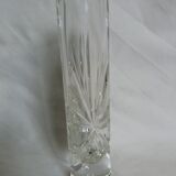 Glass or cut crystal soliflore vase