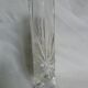 Glass or cut crystal soliflore vase