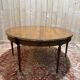 Table de salle à manger ronde ou ovale de style Louis XVI