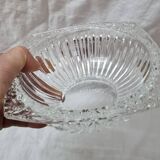 Plat en verre de 1970