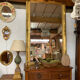 Fireplace mirror