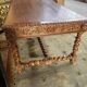 Office style Louis XIII solid oak carved restored