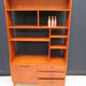 Library teak vintage double sided