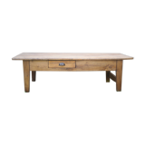 Old country coffee table in walnut
