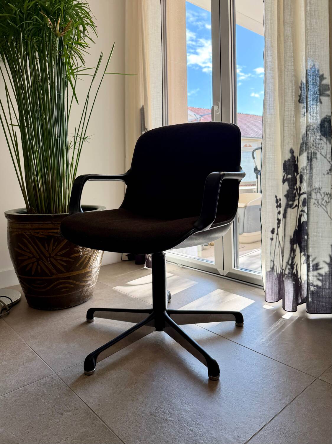 4 fauteuils Comforto design allemand – pièces numérotées (Steelcase)