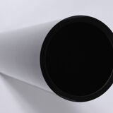 Black glass vase