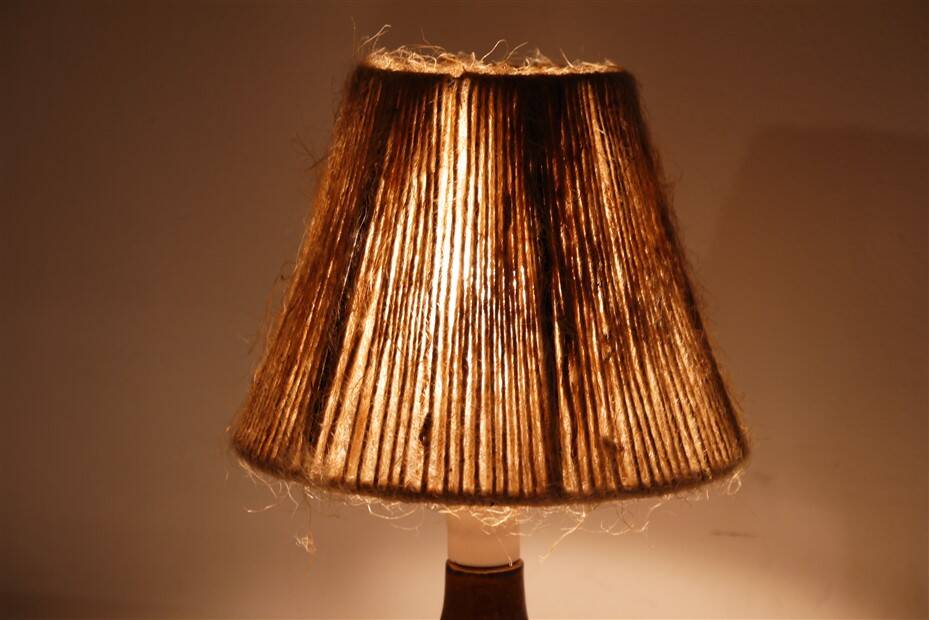 Swedish ceramic lamp by Rolf Palm