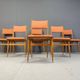 Mid century Italian dining chairs, 1950s