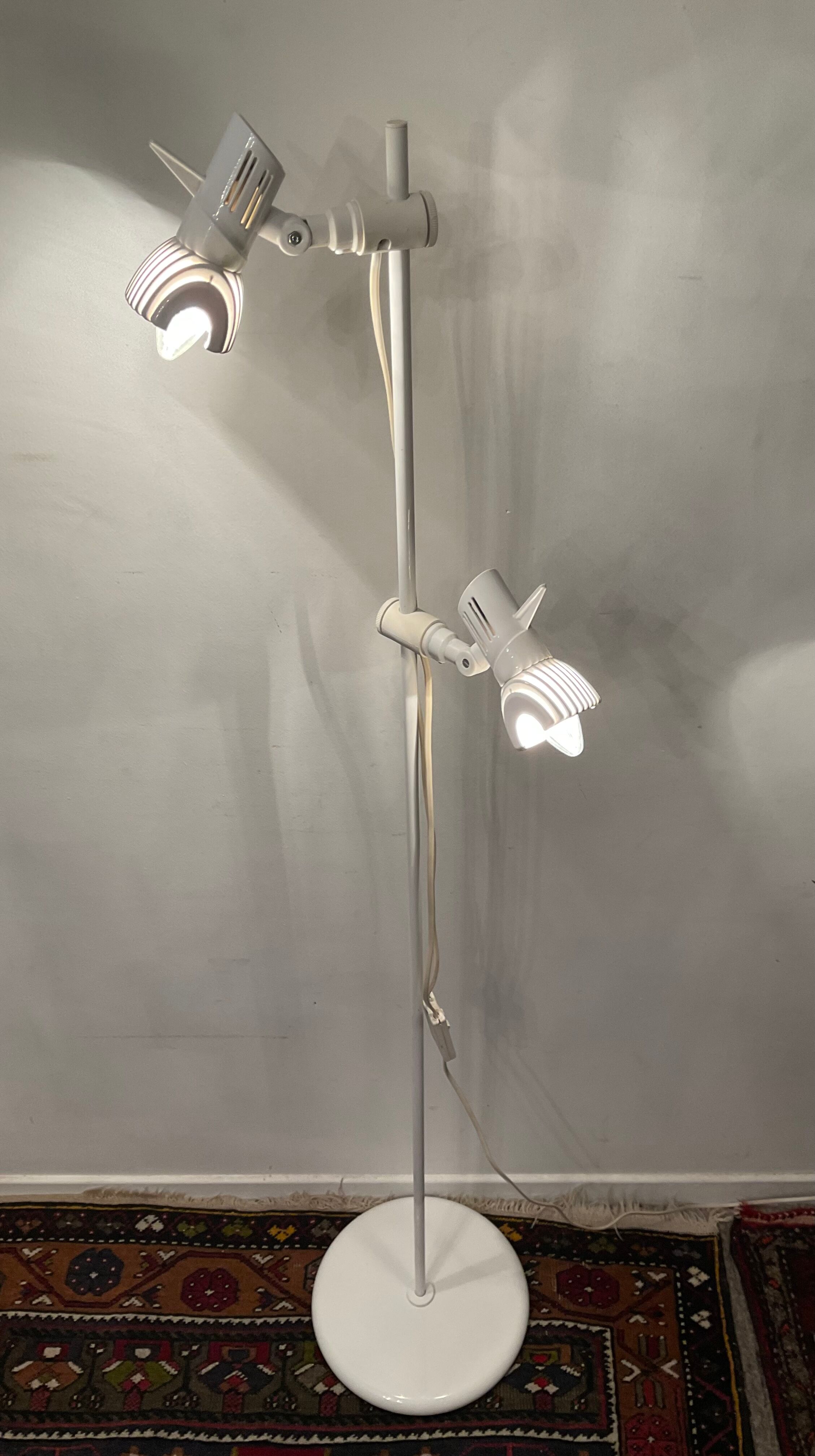 Vintage Hustadt Leuchten floor lamp from the 70s-80s