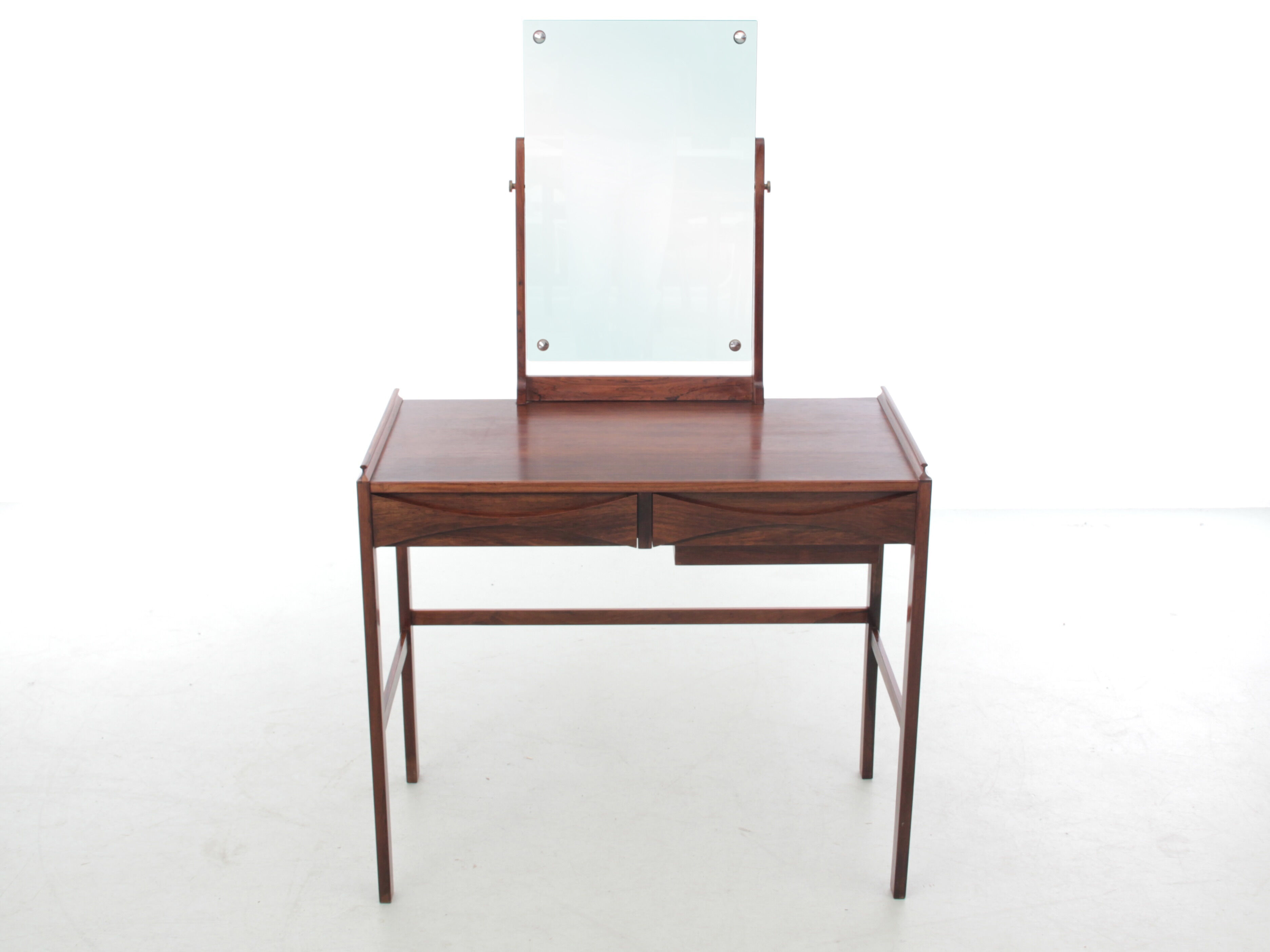 Coiffeuse scandinave en palissandre de Rio