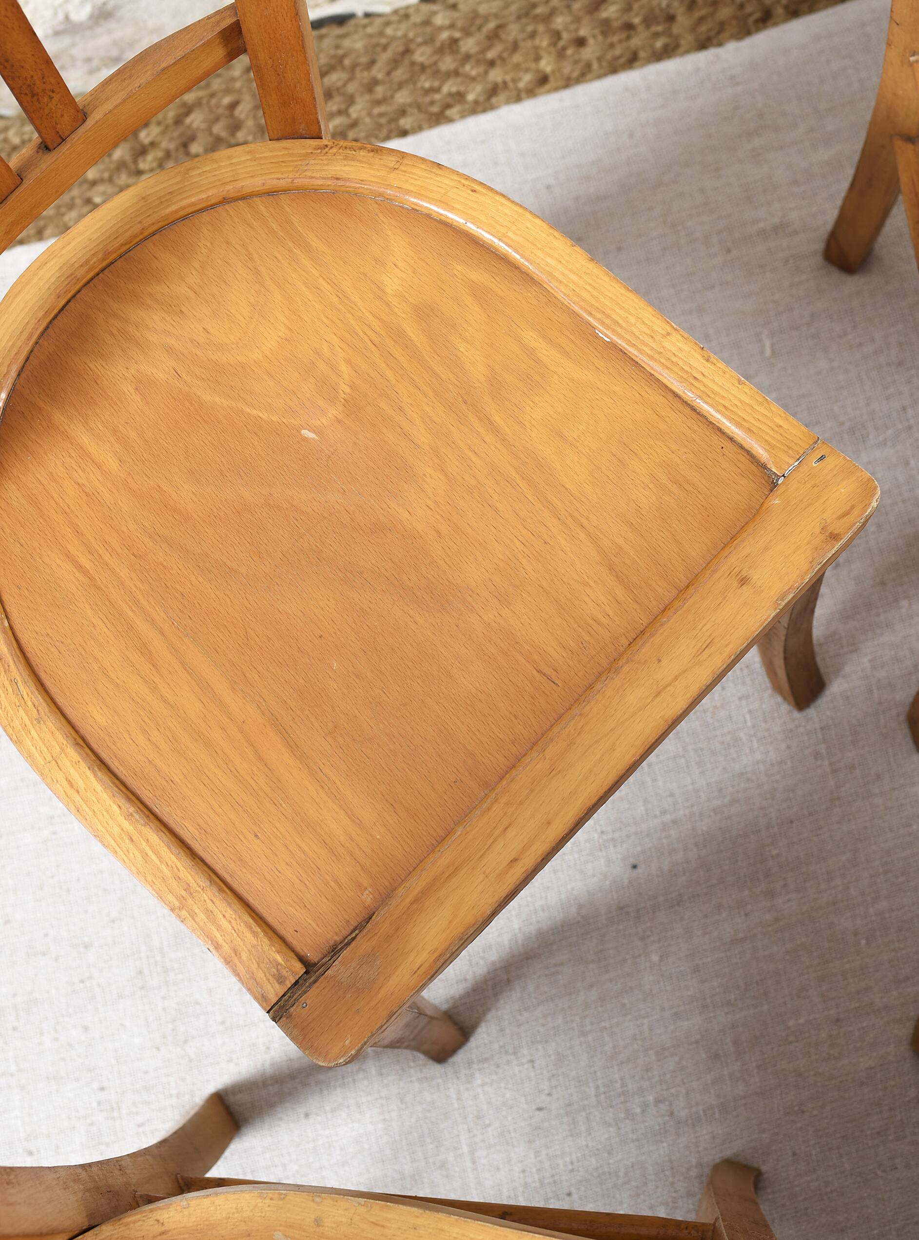 6 Luterma bistro chairs from the 1950s-60s