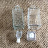 Set of whisky decanters