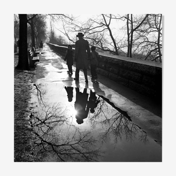 Photographie "Après la pluie" 1957  N&B