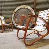 Pair of armchairs by Jan Vanek for Up Zavody 1930